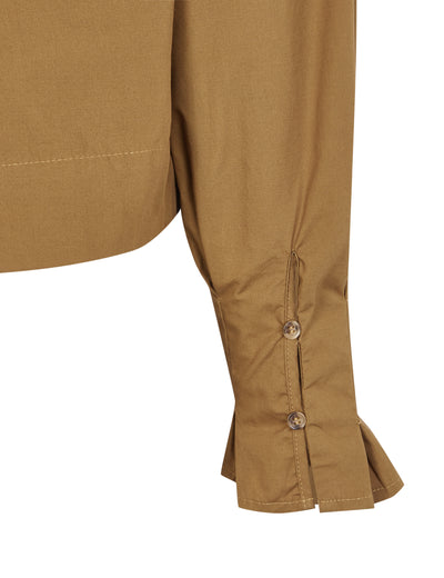 esmé studios ESRusso LS Blouse Shirts & Blouse 279 Brown Sugar