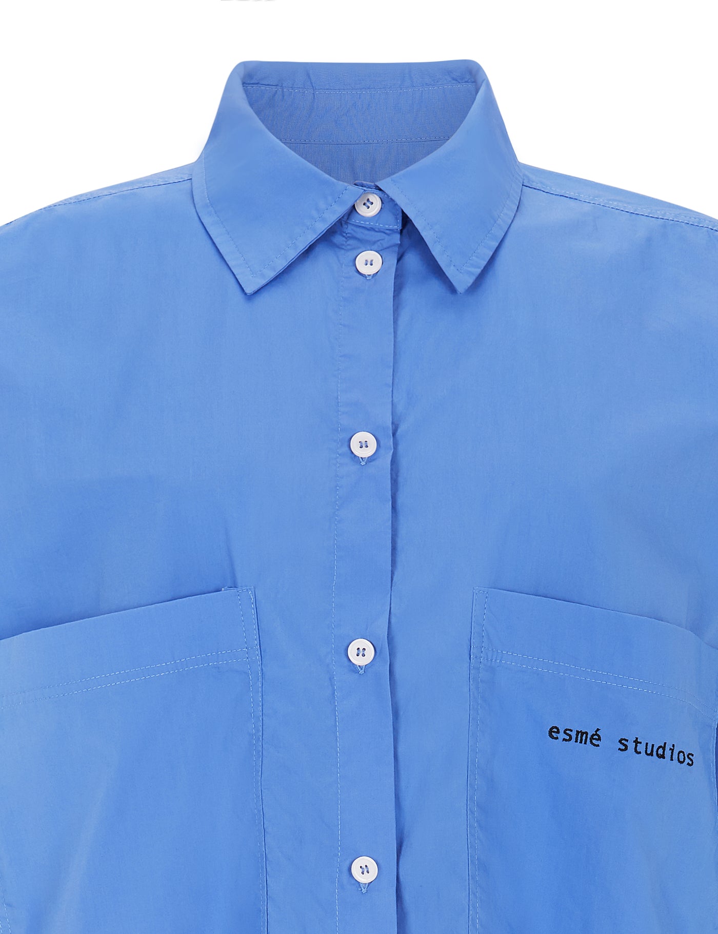 esmé studios ESSaga Long Shirt Shirts & Blouse 242 Granada Sky