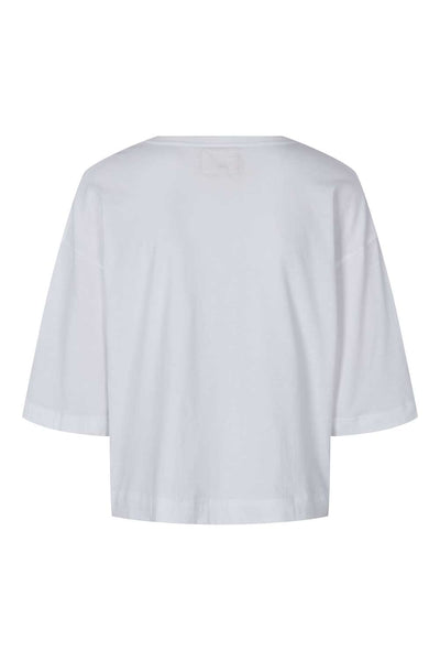 esmé studios ESSigne 2/4 Boxy T-shirt GOTS T-shirt and Tops 002 White