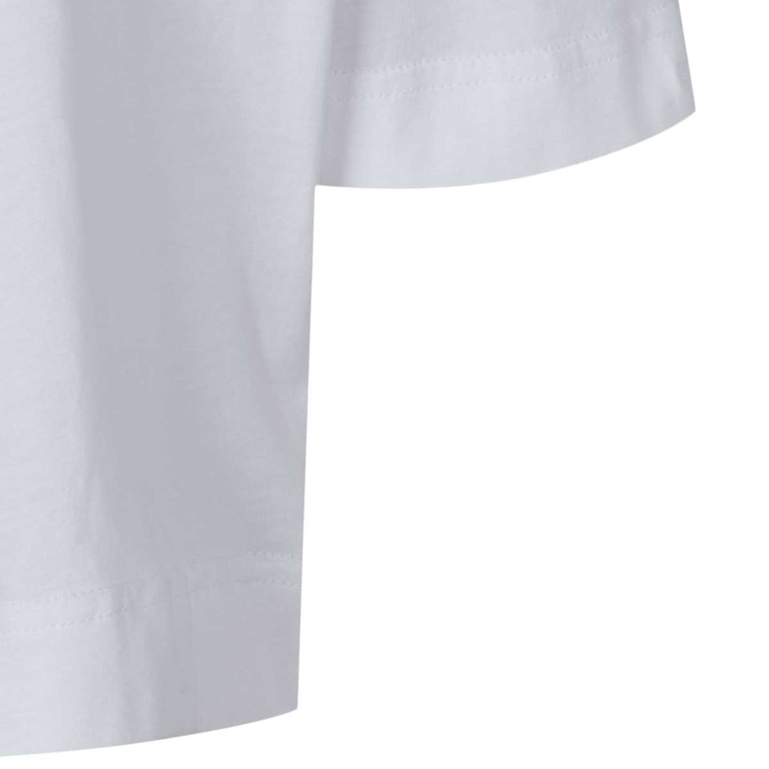 トップス SG Fabric Paste Tee (White) ESSigne 2/4 Boxy T-shirt GOTS - White – esmestudios.com