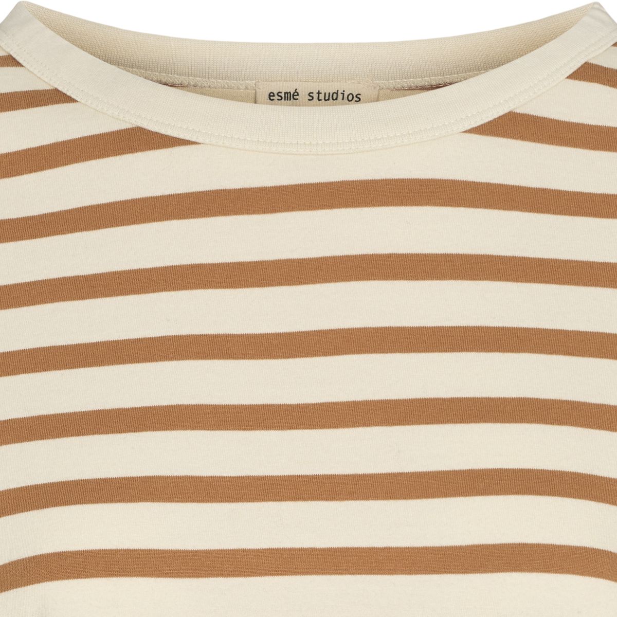 esmé studios ESSigne LS Striped Top GOTS T-shirt and Tops 284 Lion