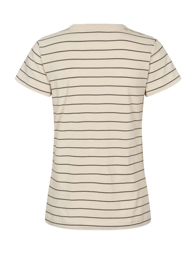 esmé studios ESSigne Striped T-shirt - GOTS T-shirt and Tops 218 Buttercream
