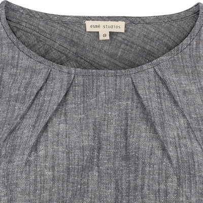 esmé studios ESSolari Blouse GOTS Shirts & Blouse 281 Blue Nights