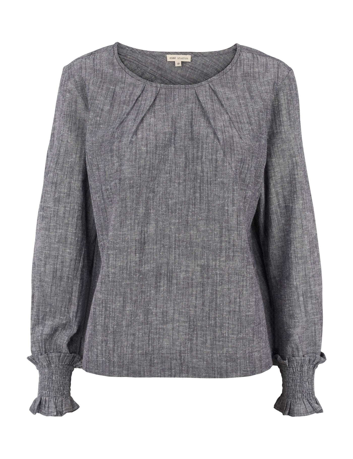 esmé studios ESSolari Blouse GOTS Shirts & Blouse 281 Blue Nights