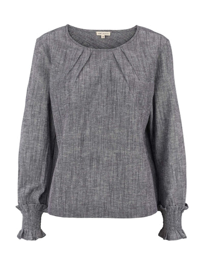 esmé studios ESSolari Blouse GOTS Shirts & Blouse 281 Blue Nights
