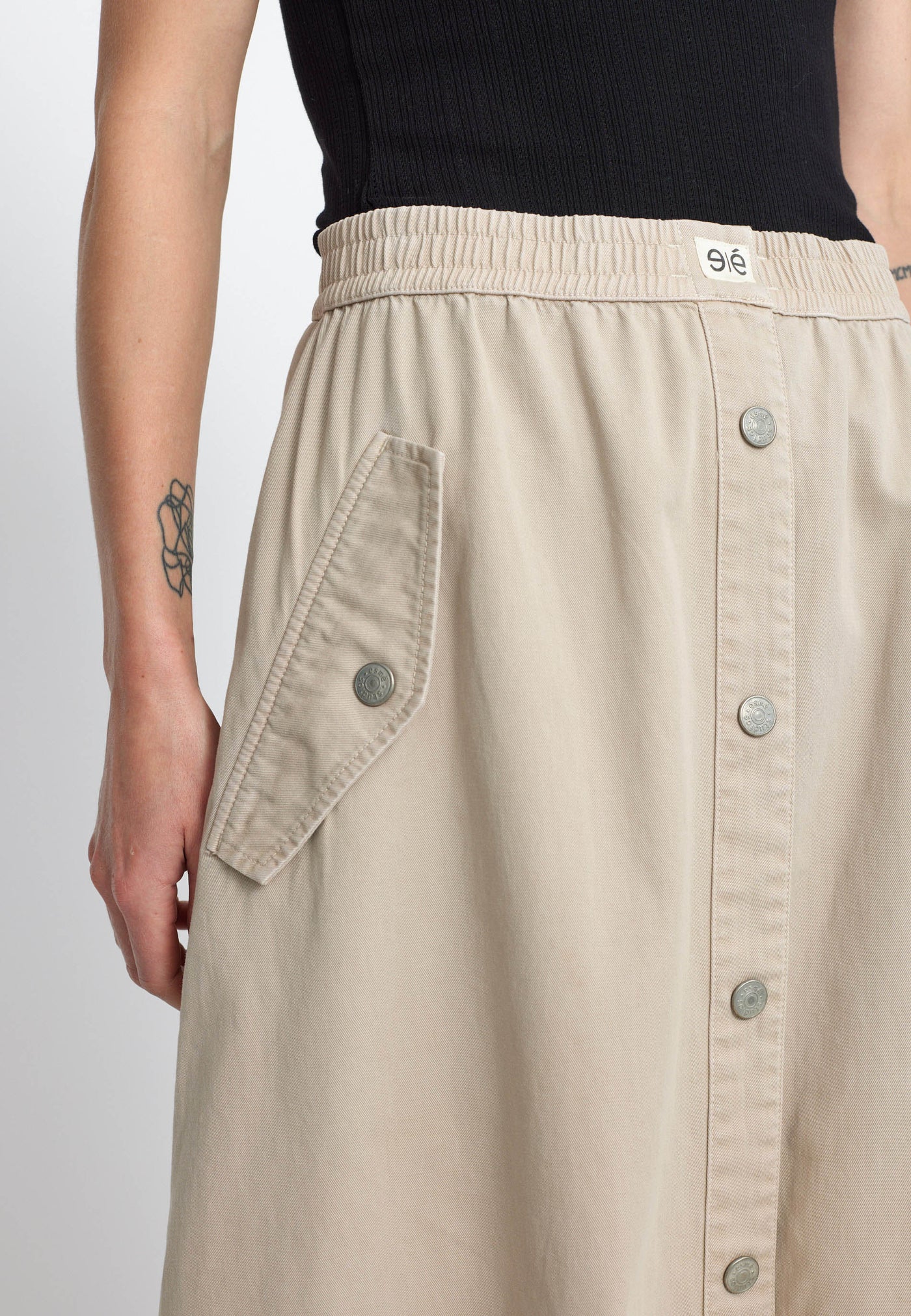 esmé studios ESSophia Midi Skirt - GOTS Skirt 240 Pure Cashmere