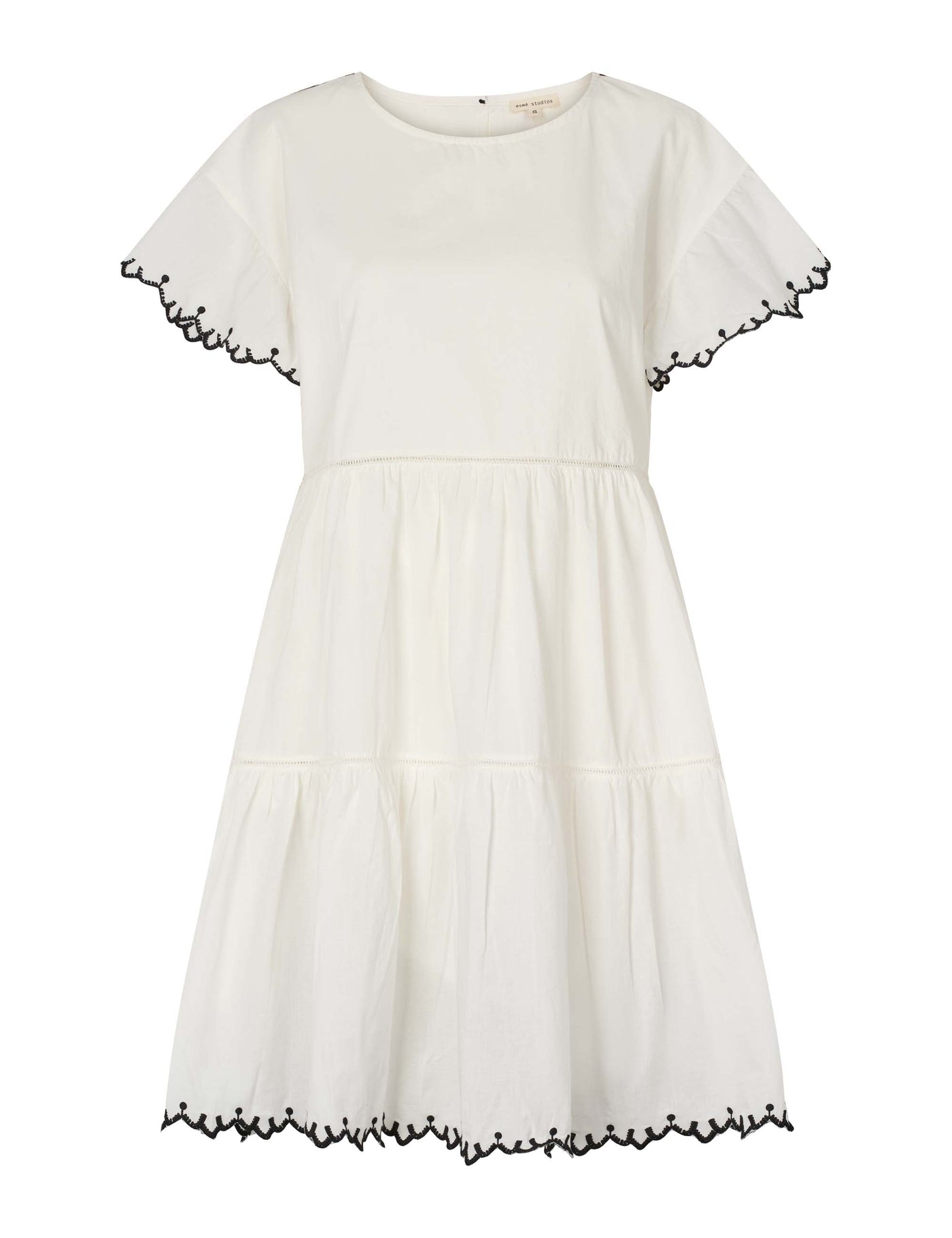 esmé studios ESStar Dress GOTS Dresses and Jumpsuits 022 Snow White
