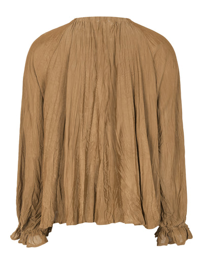 esmé studios ESTova LS Blouse GRS Shirts & Blouse 280 Chipmunk