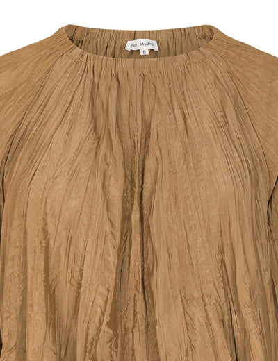 esmé studios ESTova LS Blouse GRS Shirts & Blouse 280 Chipmunk