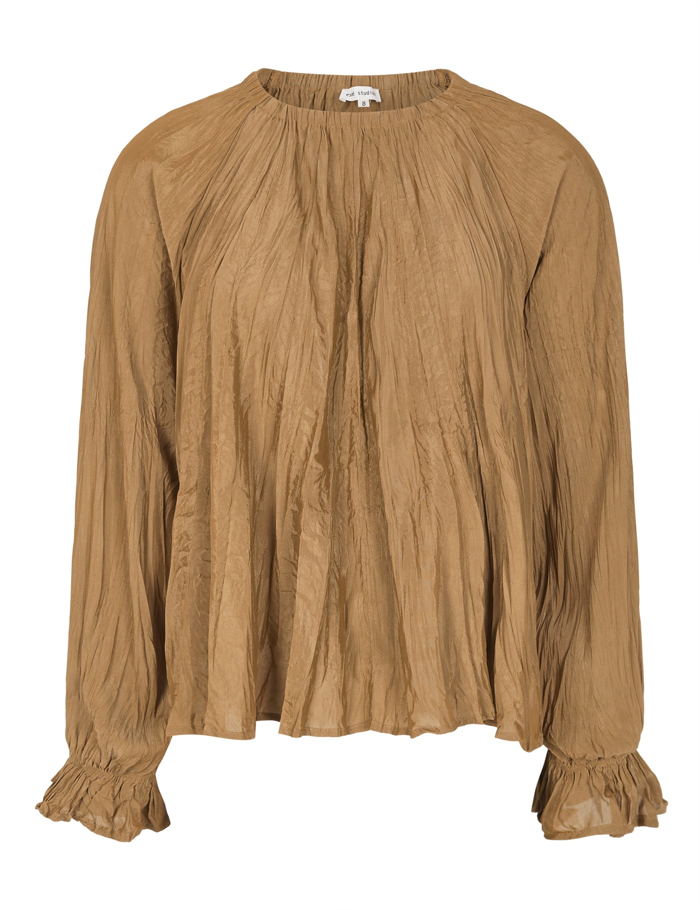 esmé studios ESTova LS Blouse GRS Shirts & Blouse 280 Chipmunk