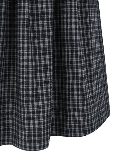 esmé studios ESValdis Midi Skirt Skirt 264 Black Check