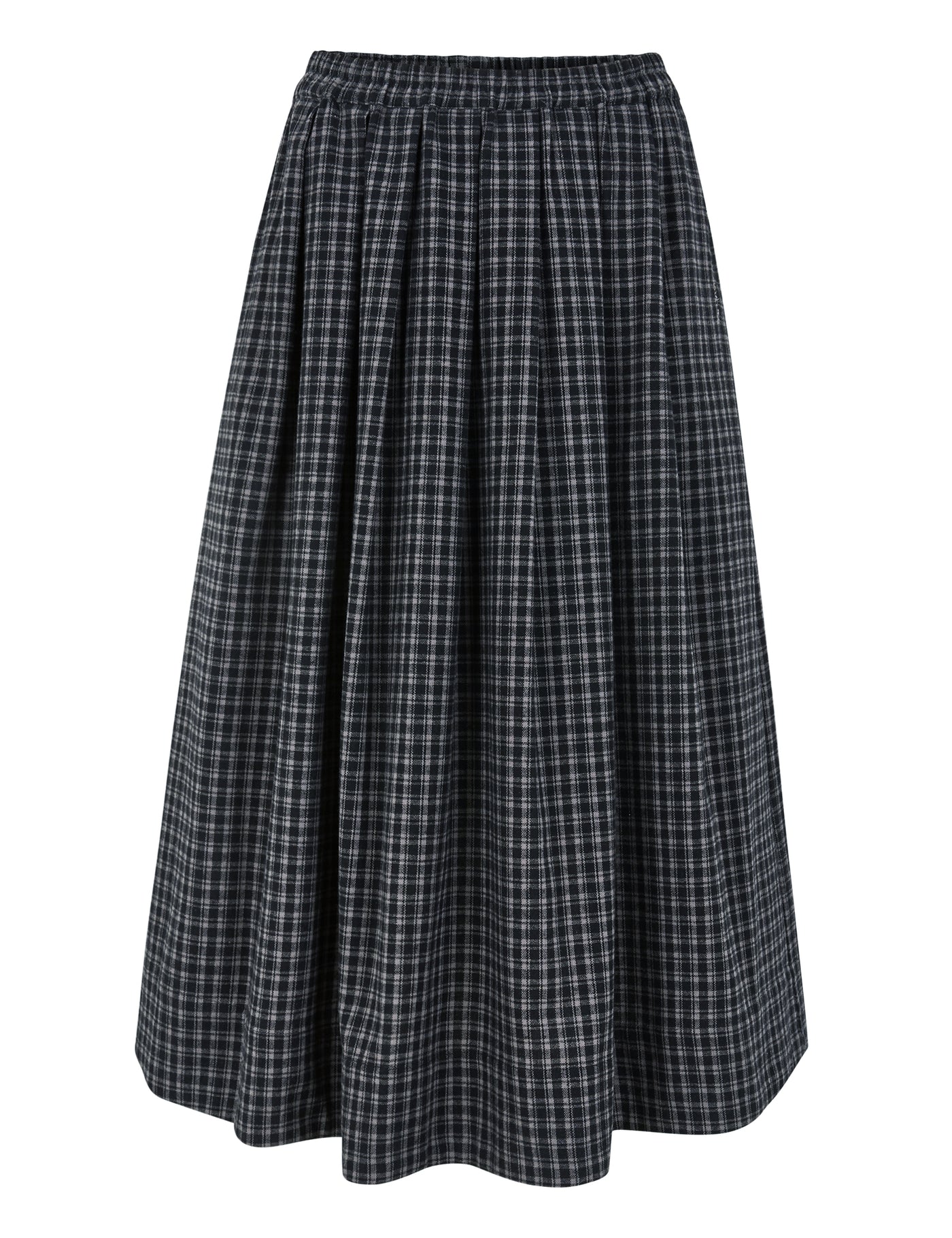 esmé studios ESValdis Midi Skirt Skirt 264 Black Check