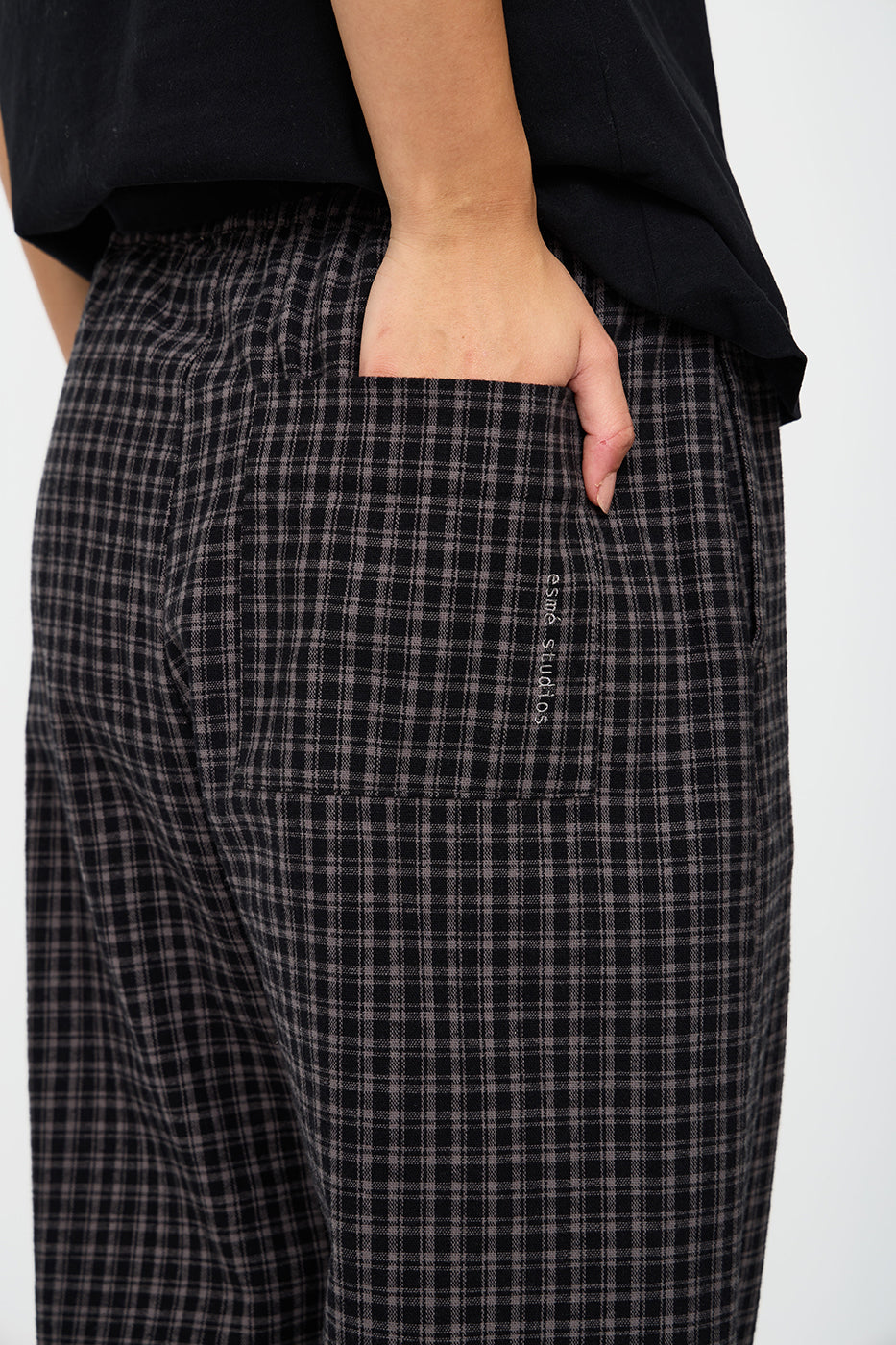 esmé studios ESValdis Pants Pants 264 Black Check