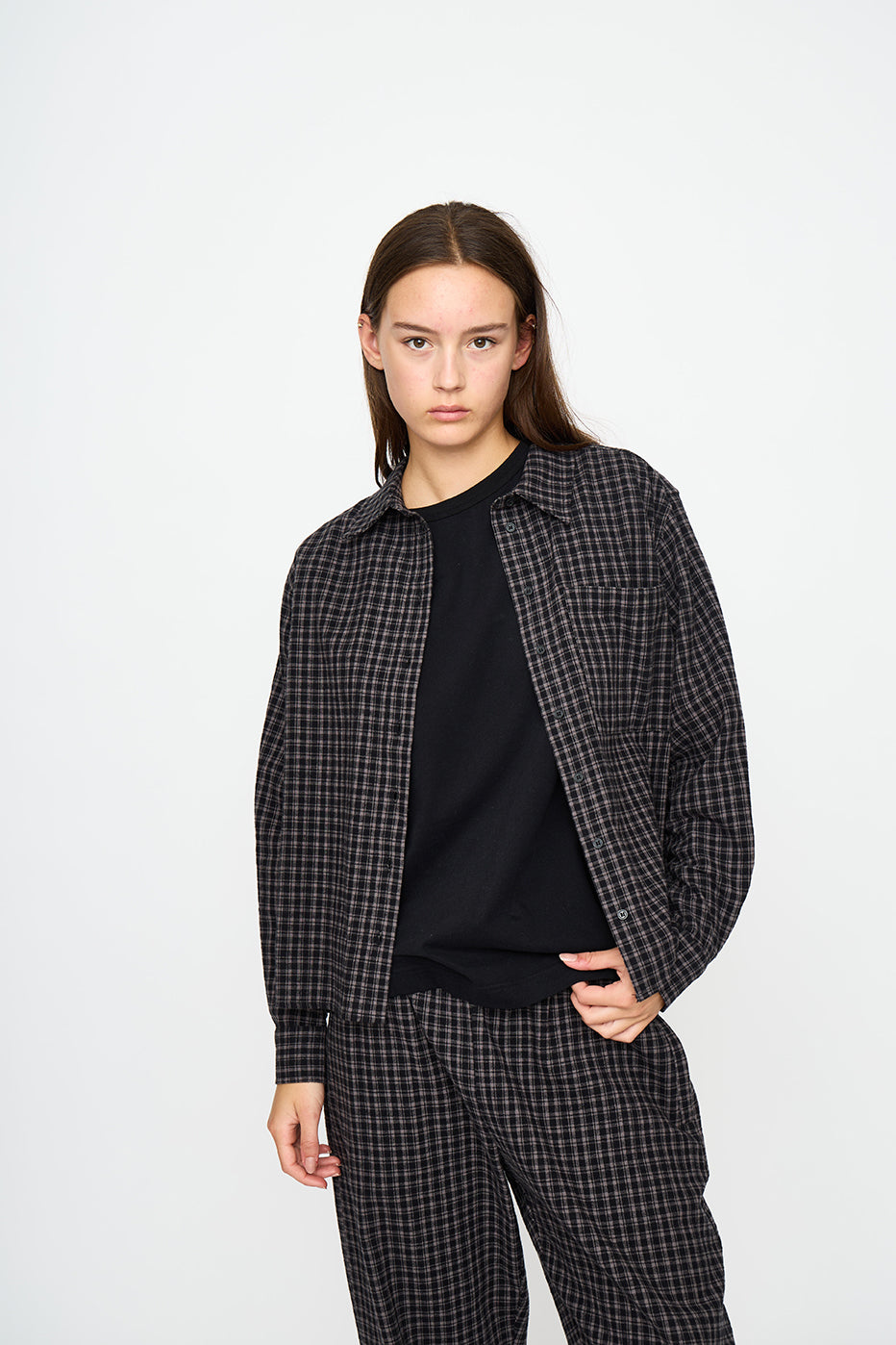 esmé studios ESValdis Shirt Shirts & Blouse 264 Black Check