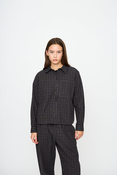 esmé studios ESValdis Shirt Shirts & Blouse 264 Black Check