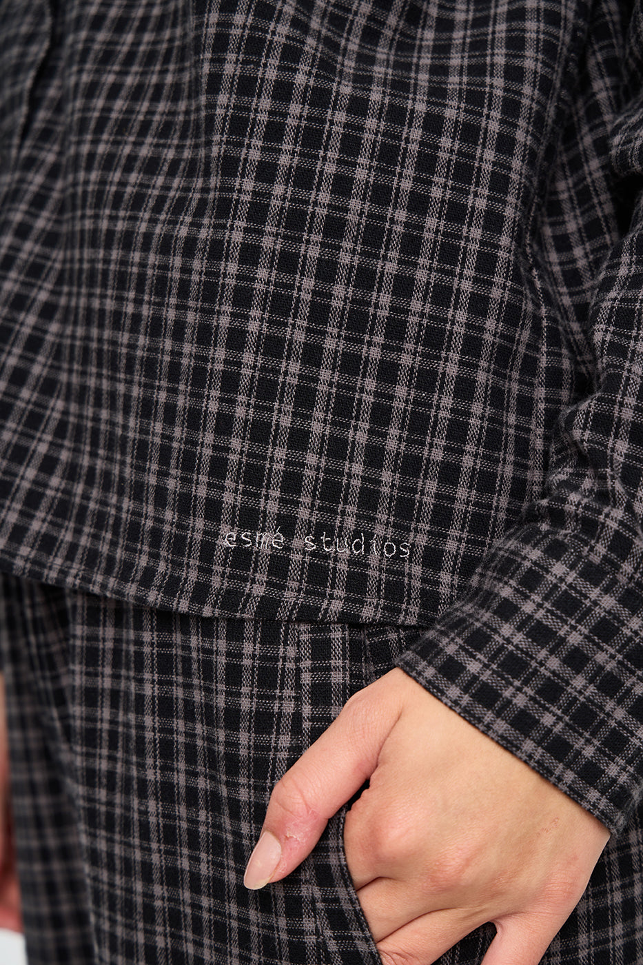 esmé studios ESValdis Shirt Shirts & Blouse 264 Black Check