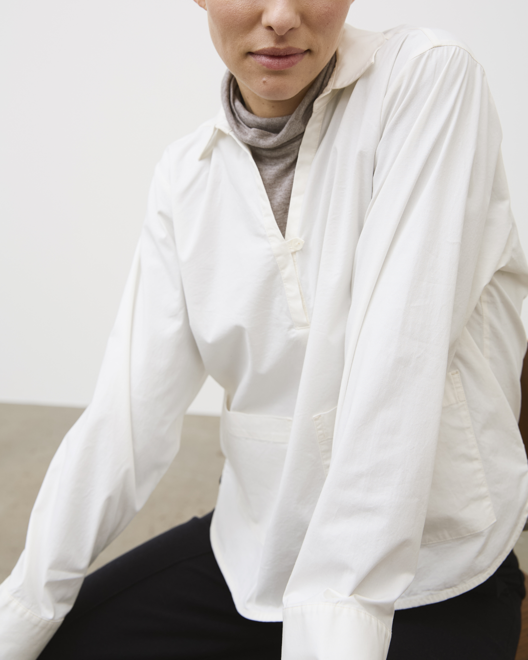 ESVivien Blouse - Snow White – esmestudios.com