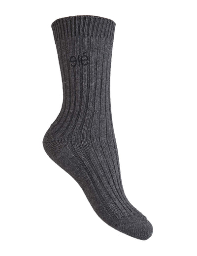 esmé studios ESYoyo Socks Accessories 185 Charcoal Gray Mélange