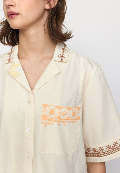 esmé studios Flo SS Shirt GOTS Shirts & Blouse 244 Nature