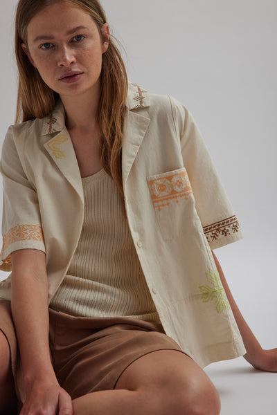 esmé studios Flo SS Shirt GOTS Shirts & Blouse 244 Nature