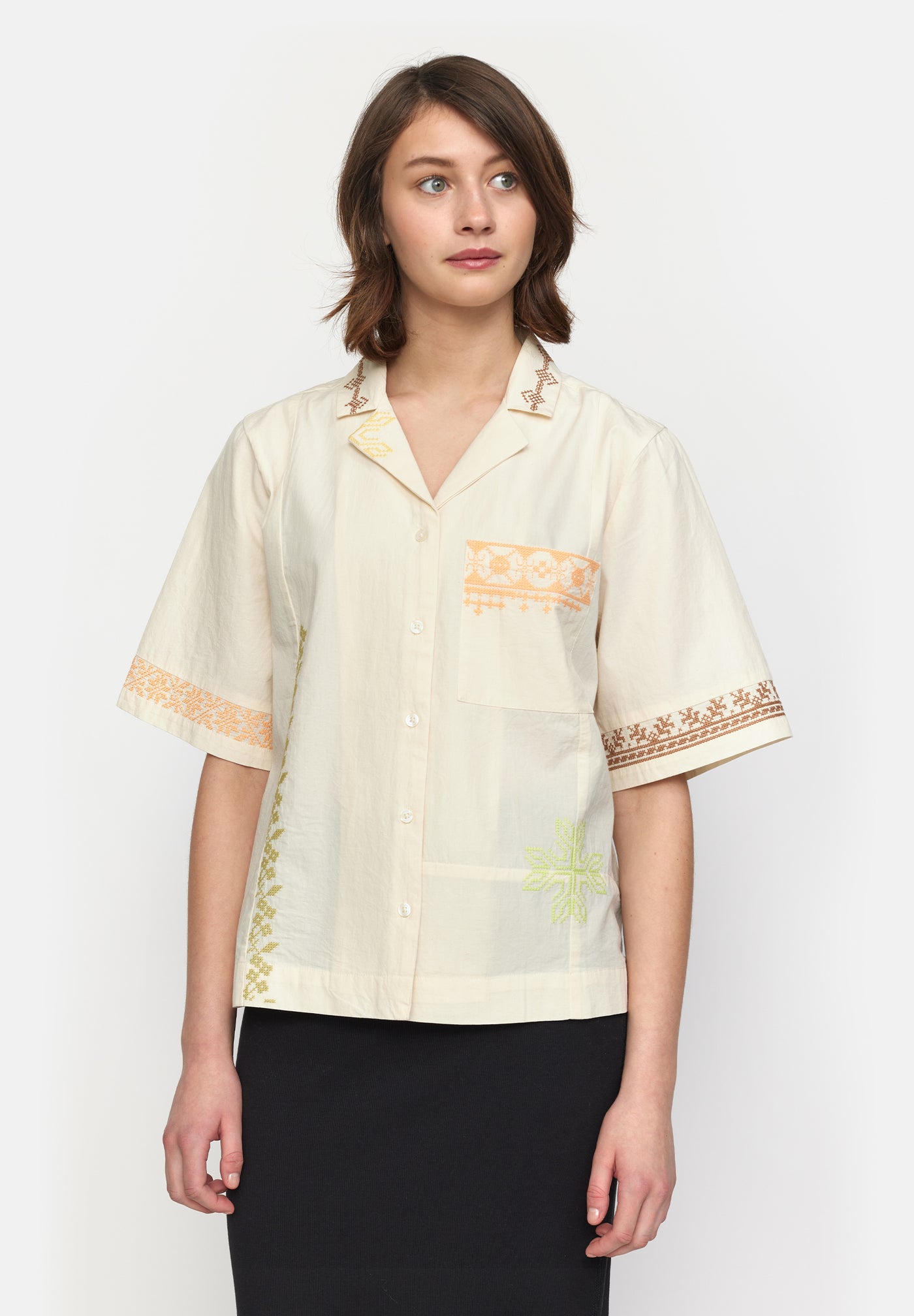 esmé studios Flo SS Shirt GOTS Shirts & Blouse 244 Nature