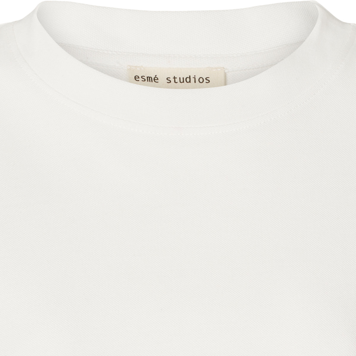 esmé studios Hani SS T-shirt GOTS T-shirt and Tops 022 Snow White