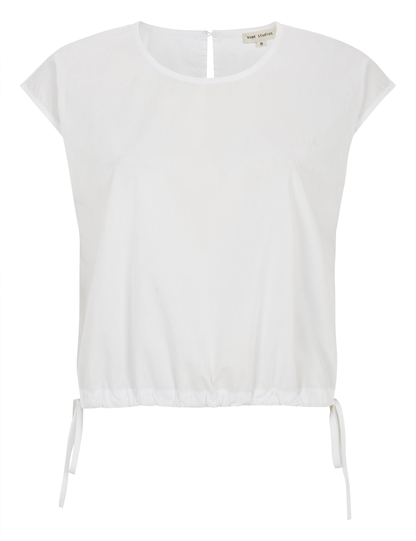 esmé studios Malina Top Shirts & Blouse 002 White