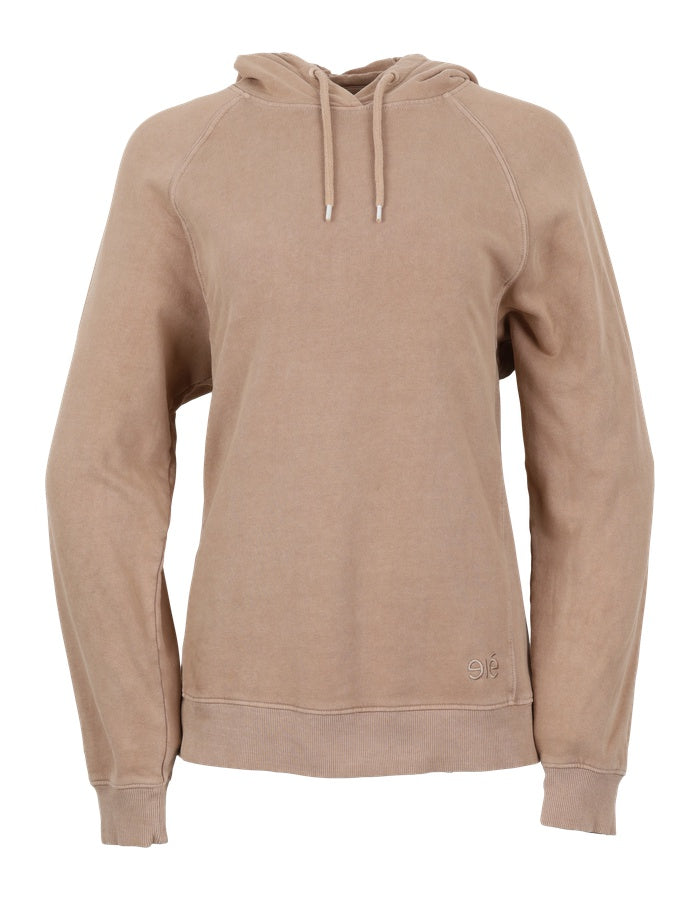 Preowned ESClem Oversize Sweatshirt w. Hood - GOTS - Chanterelle