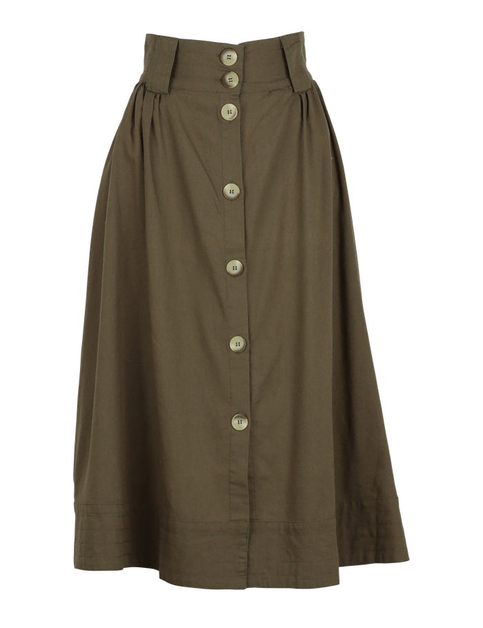 Preowned Tasja Skirt - Dusky Green