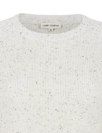 esmé studios ESCornelia Raglan T-shirt Knit Knit 199 Birch