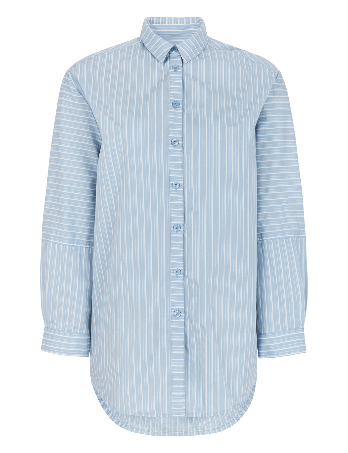 esmé studios ESNeva LS Shirt Shirts & Blouse 207 Blue Fog Stripes
