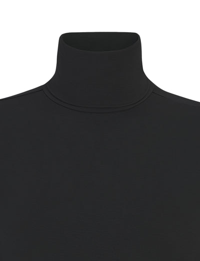 esmé studios ESPenelope LS Roll Neck Shirts & Blouse 001 Black