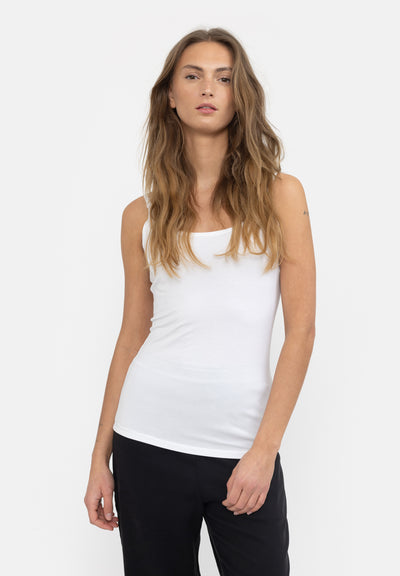 esmé studios ESPenelope Singlet Top T-shirt and Tops 002 White