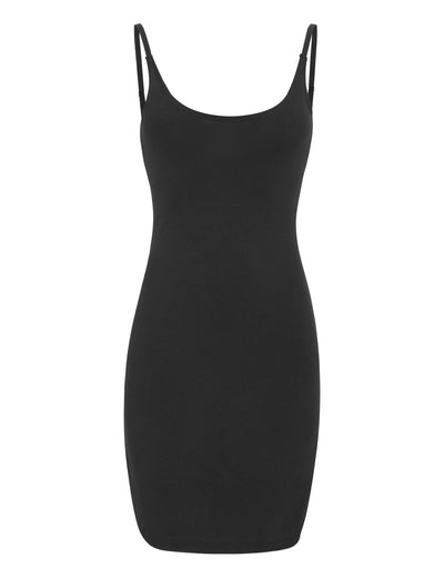 esmé studios ESPenelope Slim Fit Singlet Dress Dresses and Jumpsuits 001 Black