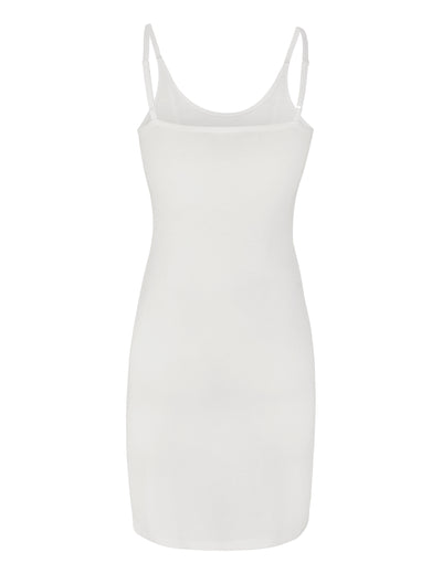 esmé studios ESPenelope Slim Fit Singlet Dress Dresses and Jumpsuits 002 White