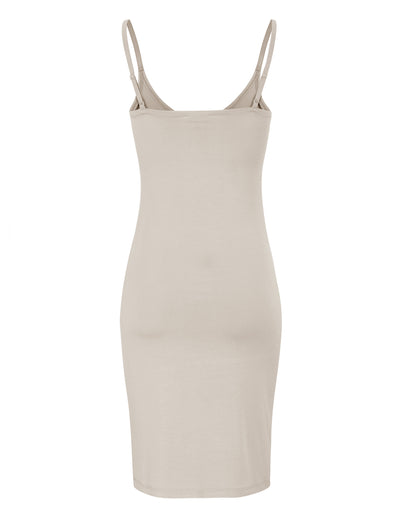 esmé studios ESPenelope Slim Fit Singlet Dress Dress 115 Bleached Sand