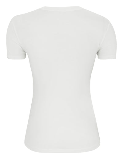 esmé studios ESPenelope Slim Fit T-shirt T-shirt and Tops 002 White