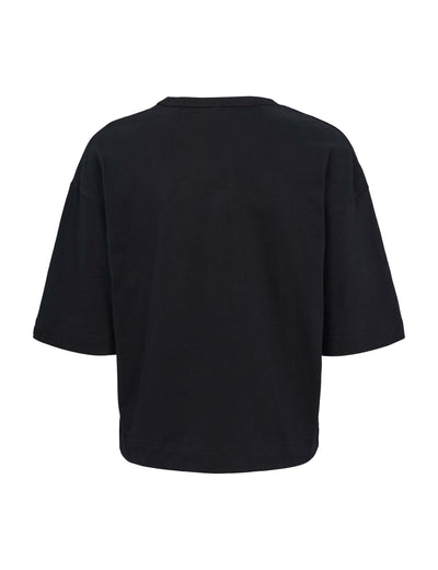 esmé studios ESSigne 2/4 Boxy T-shirt - GOTS T-Shirt 001 Black