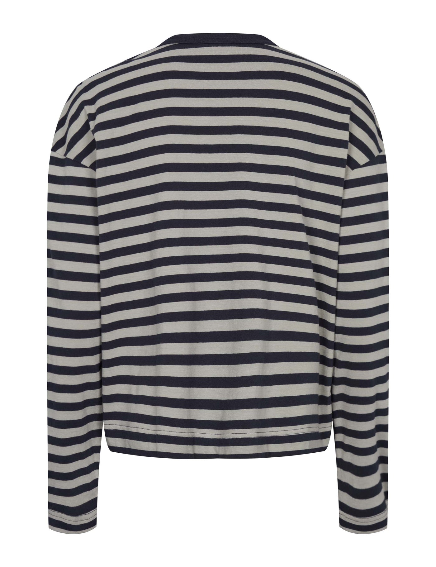 esmé studios ESSigne LS Striped T-shirt - GOTS T-shirt and Tops 209 Dark Sapphire Stripe