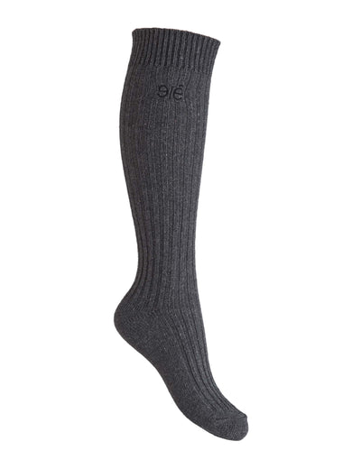 esmé studios ESYoyo Knee Socks Accessories 185 Charcoal Gray Mélange